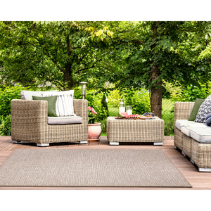 Liora Manne Orly Texture Indoor Outdoor Area Rug Natural