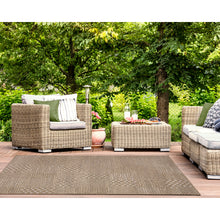 Load image into Gallery viewer, Liora Manne Orly Patchwork Indoor Outdoor Area Rug Natural