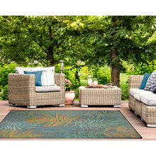 Load image into Gallery viewer, Liora Manne Patio La Palma Indoor Outdoor Area Rug Dusk