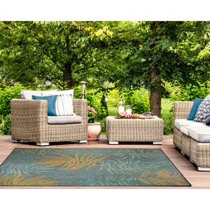 Liora Manne Patio La Palma Indoor Outdoor Area Rug Dusk