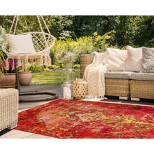 Load image into Gallery viewer, Liora Manne Marina Kermin Indoor Outdoor Area Rug Saffron