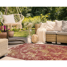 Load image into Gallery viewer, Liora Manne Marina Lava Indoor Outdoor Area Rug Red