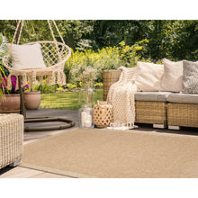 Load image into Gallery viewer, Liora Manne Sahara Texture Border Indoor Outdoor Area Rug Terracotta