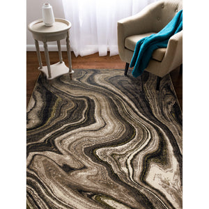 Liora Manne Ashford Agate Indoor Area Rug Grey