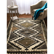 Load image into Gallery viewer, Liora Manne Ashford Diamond Trio Indoor Area Rug Grey