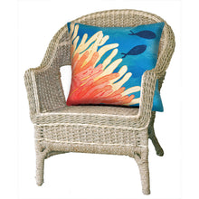 Load image into Gallery viewer, Liora Manne Visions III Reef &amp; Fish Indoor Outdoor Decorative Pillow Coral