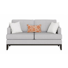 Load image into Gallery viewer, Liora Manne Visions I Squares Indoor Outdoor Decorative Pillow Coral