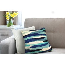 Load image into Gallery viewer, Liora Manne Frontporch Cloud Indoor Outdoor Pillow Aruba