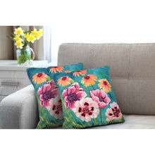 Load image into Gallery viewer, Liora Manne Illusions Dream Garden Indoor Outdoor Decorative Pillow Multi