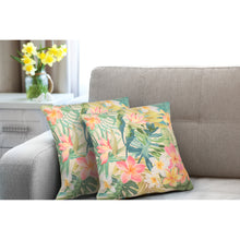 Load image into Gallery viewer, Liora Manne Illusions Paradise Indoor Outdoor Decorative Pillow Pastel