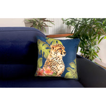 Load image into Gallery viewer, Liora Manne Illusions Cheetahs Indoor Outdoor Decorative Pillow Jungle