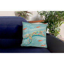 Load image into Gallery viewer, Liora Manne Illusions Mermaid At Heart Indoor Outdoor Decorative Pillow Ocean