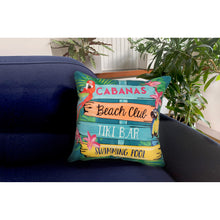 Load image into Gallery viewer, Liora Manne Illusions Summer Signs Indoor Outdoor Decorative Pillow Multi