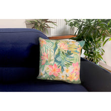 Load image into Gallery viewer, Liora Manne Illusions Paradise Indoor Outdoor Decorative Pillow Pastel
