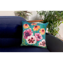 Load image into Gallery viewer, Liora Manne Illusions Dream Garden Indoor Outdoor Decorative Pillow Multi