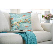 Load image into Gallery viewer, Liora Manne Illusions Mermaid At Heart Indoor Outdoor Decorative Pillow Ocean