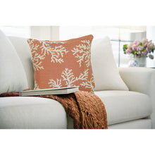 Load image into Gallery viewer, Liora Manne Marina Coral Edge Indoor Outdoor Decorative Pillow Sunset