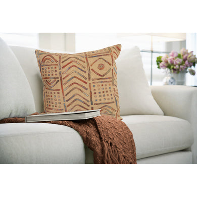 Liora Manne Visions IV Bambara Indoor Outdoor Decorative Pillow Multi