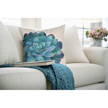 Load image into Gallery viewer, Liora Manne Visions IV Succulent Indoor Outdoor Decorative Pillow Cream