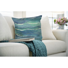 Load image into Gallery viewer, Liora Manne Visions IV Swell Indoor Outdoor Decorative Pillow Pool