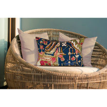 Load image into Gallery viewer, Liora Manne Marina Heriz Indoor Outdoor Pillow Red/Multi