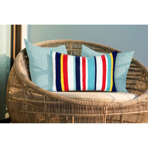 Liora Manne Visions III Riviera Strp Indoor Outdoor Decorative Pillow Multi