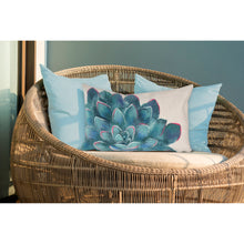 Load image into Gallery viewer, Liora Manne Visions IV Succulent Indoor Outdoor Decorative Pillow Cream