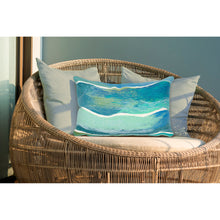 Load image into Gallery viewer, Liora Manne Visions IV Swell Indoor Outdoor Decorative Pillow Pool