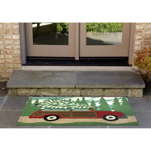 Load image into Gallery viewer, Liora Manne Frontporch Woody Wonderland Indoor Outdoor Area Rug Pine