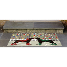 Load image into Gallery viewer, Liora Manne Frontporch Holiday Ice Dogs Indoor Outdoor Area Rug Multi
