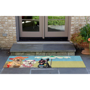 Liora Manne Frontporch Sassy Lassies Indoor Outdoor Area Rug Bright