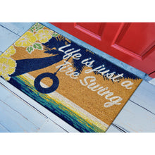 Load image into Gallery viewer, Liora Manne Cabana Tire Swing Outdoor Area Mat Natural 1&#39;6&quot; x 2&#39;6&quot;