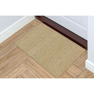 Liora Manne Mojave Pencil Stripe Indoor Outdoor Area Rug Natural 8'3" x 11'6"