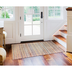 Liora Manne Dakota Stripe Indoor Outdoor Area Rug Sisal