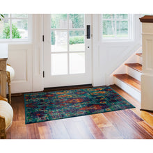 Load image into Gallery viewer, Liora Manne Fiesta Ikat Indoor Rug Blue