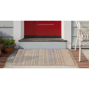Liora Manne Dakota Stripe Indoor Outdoor Area Rug Sisal