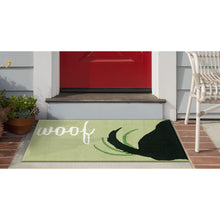 Load image into Gallery viewer, Liora Manne Frontporch Woof Indoor Outdoor Area Rug Green