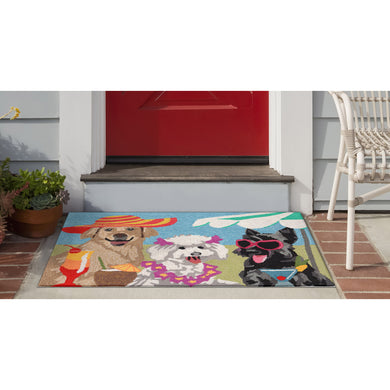 Liora Manne Frontporch Sassy Lassies Indoor Outdoor Area Rug Bright