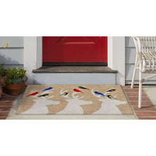 Load image into Gallery viewer, Liora Manne Frontporch Deer &amp; Friends Indoor Outdoor Area Rug Natural