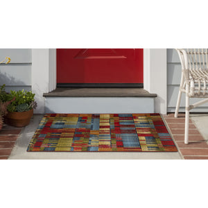 Liora Manne Marina Paintbox Indoor Outdoor Area Rug Multi