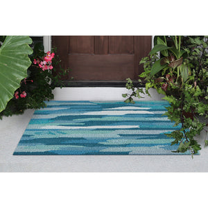 Liora Manne Capri Cloud Indoor Outdoor Area Rug Aruba