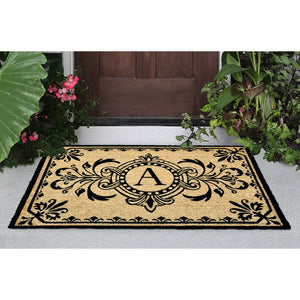 Liora Manne Dwell Vine Outdoor Mat Black A