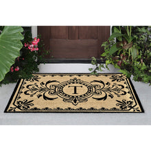 Load image into Gallery viewer, Liora Manne Dwell Vine Outdoor Mat Black T