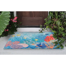 Load image into Gallery viewer, Liora Manne Illusions Seascape Indoor Outdoor Mat Ocean
