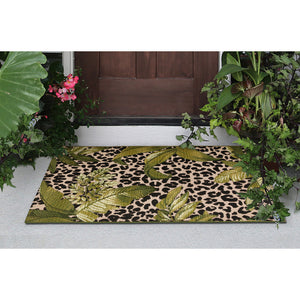 Liora Manne Marina Safari Indoor Outdoor Area Rug Green