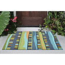 Load image into Gallery viewer, Liora Manne Ravella Fiesta Indoor Outdoor Area Rug Cool