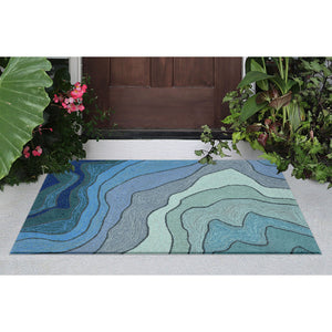 Liora Manne Ravella Mykonos Indoor Outdoor Area Rug Water