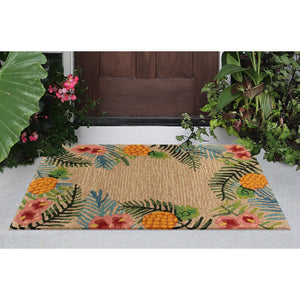 Liora Manne Ravella Tropical Indoor Outdoor Area Rug Neutral