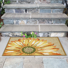 Load image into Gallery viewer, Liora Manne Frontporch Sunflower Indoor Outdoor Area Rug Yellow