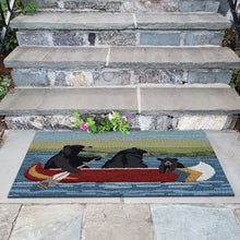 Load image into Gallery viewer, Liora Manne Frontporch Are We Bear Yet? Indoor Outdoor Area Rug Lake